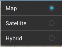 Map settings