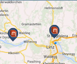 Map top level POI groups