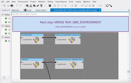 Merge with Environment