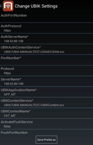 Settings grayed