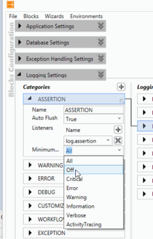 Configure logging