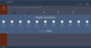Multiple search results dialog